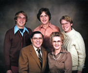Powers family portrait, 1981